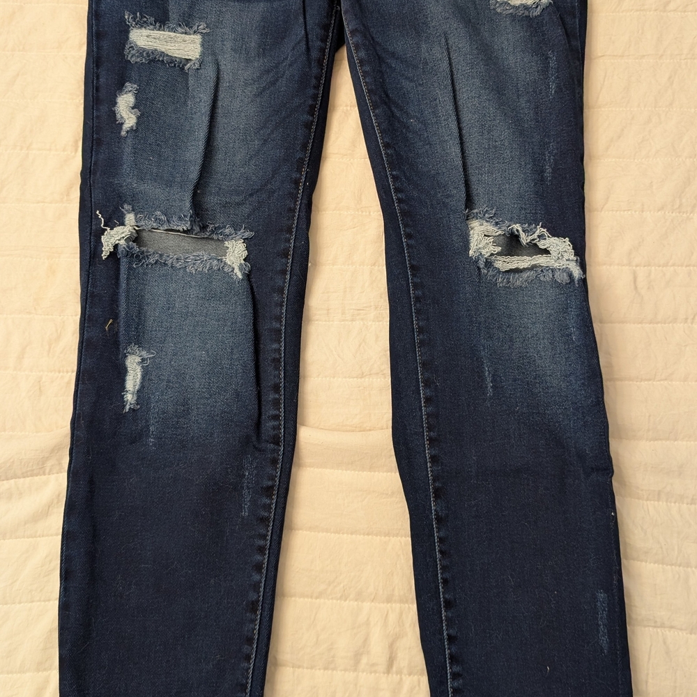 Kancan Distressed Blue Women's Jeans
